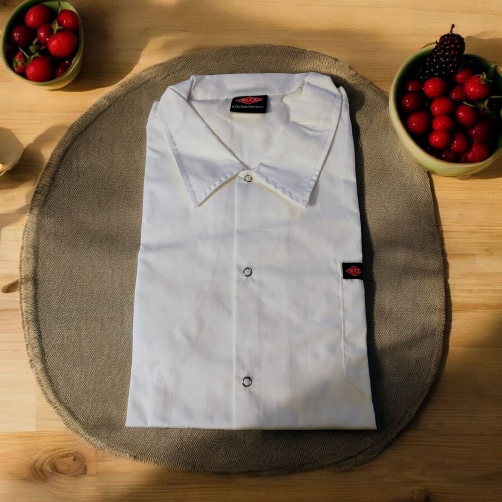 White Dickies Men's Shirt